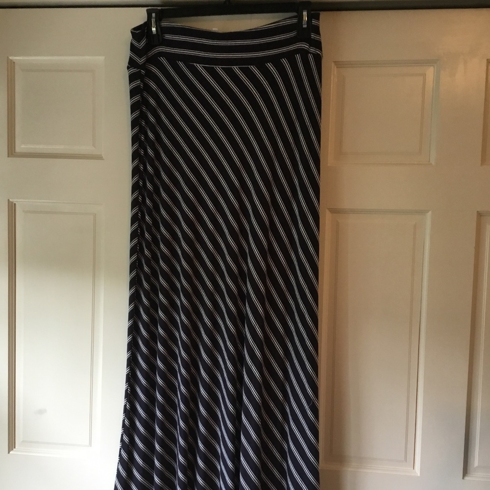 Talbots Maxi Skirt Navy